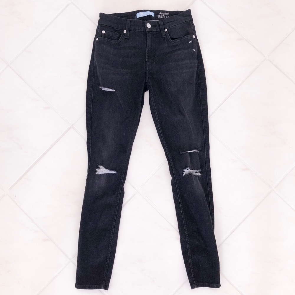 7 for All Mankind b(air) Distressed Jean